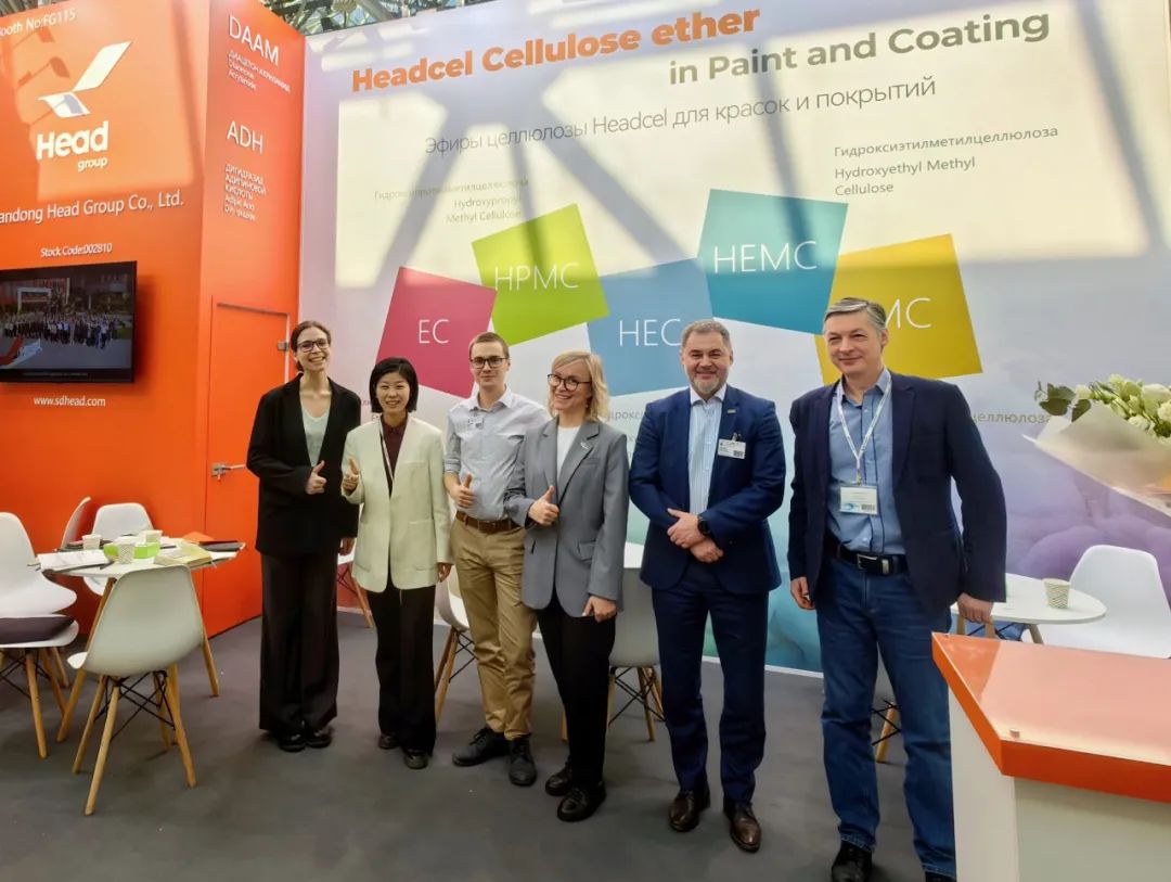 荣耀参展 大放异彩 | 赫达集团精彩亮相俄罗斯涂料展!